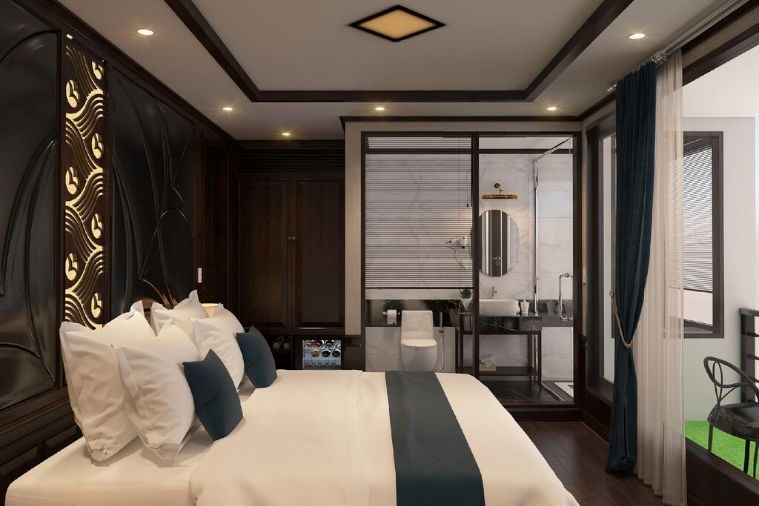 Phòng Deluxe Double With Balcony